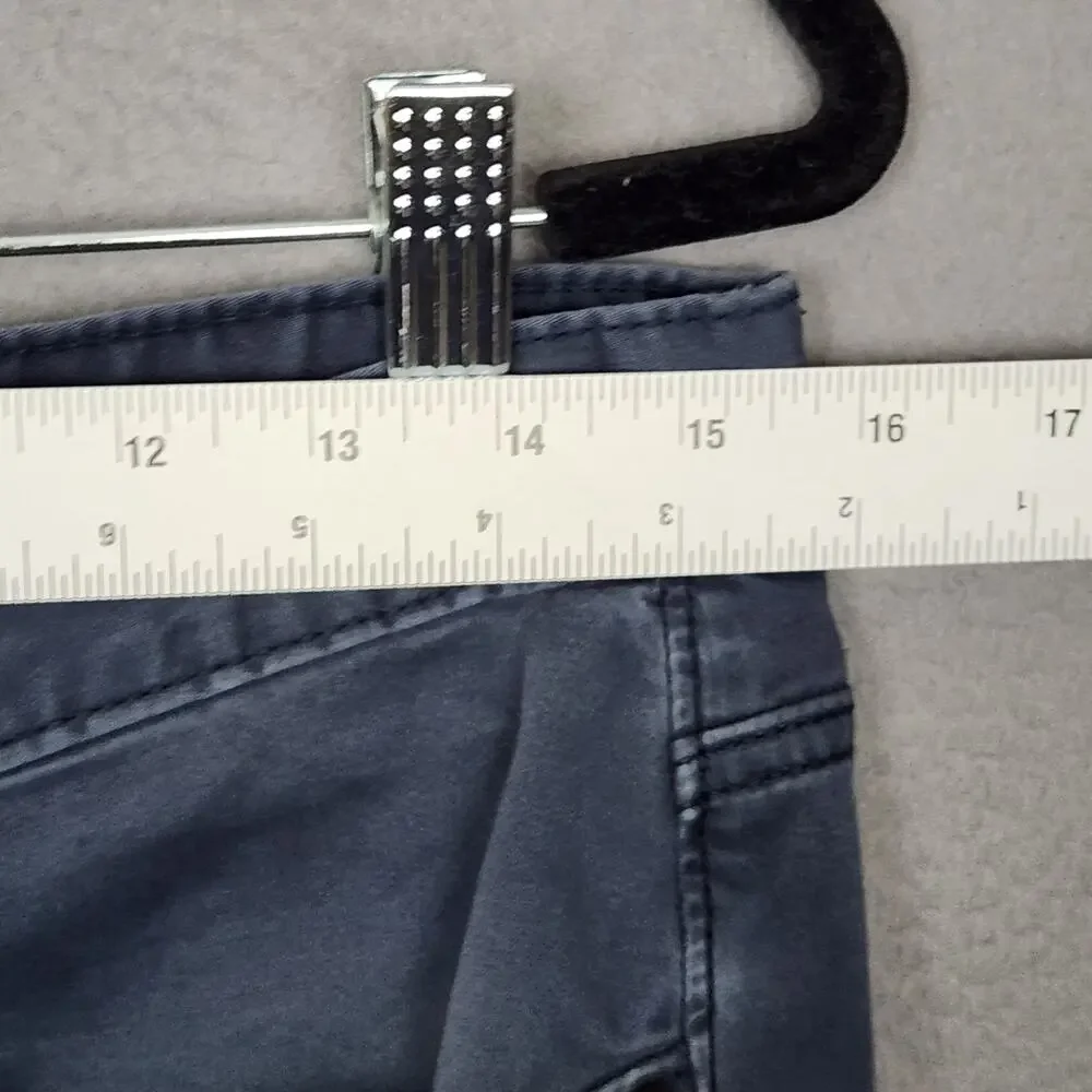 BANANA REPUBLIC Pants Mens 30x32 Blue Berry Sueded Straight 5 Pocket Twill Chino